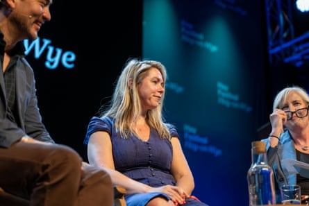 Sarah Wynn-Williams on stage