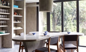 The dining room.