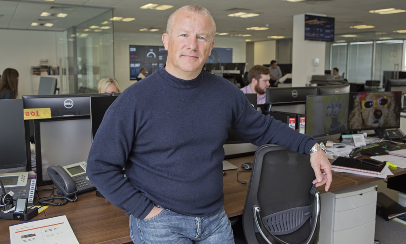 Neil Woodford at his firm in Oxford.