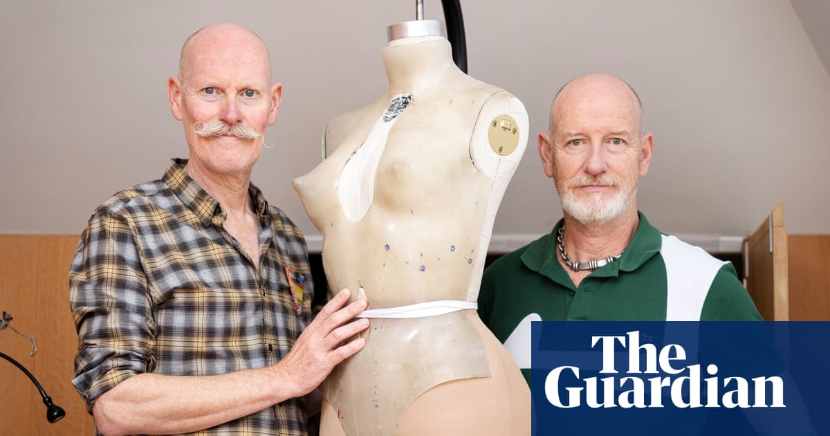 The London design duo who made Kim Kardashian's Met Gala fibreglass breastplate