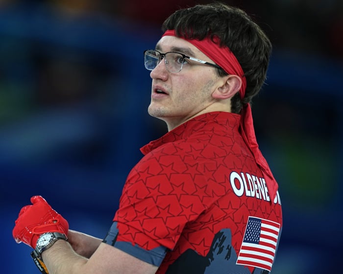 Move over Pommel Horse Guy: USA’s Curling Rambo becomes cult hero of Winter Olympics