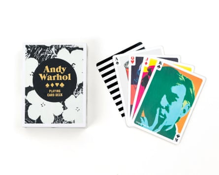 King & MCGaw Andy Warhol pop art playing card deck