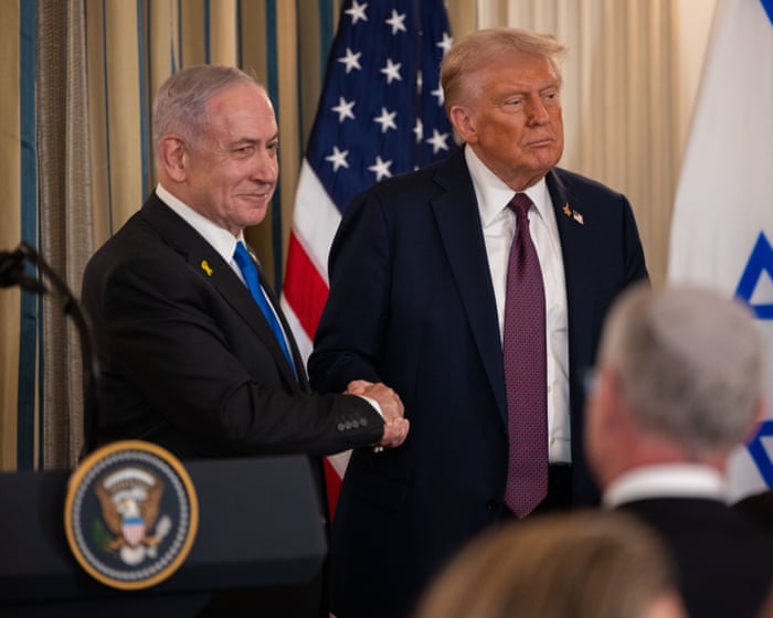 Trump news at a glance: UK and French leaders back president’s peace plan for Gaza