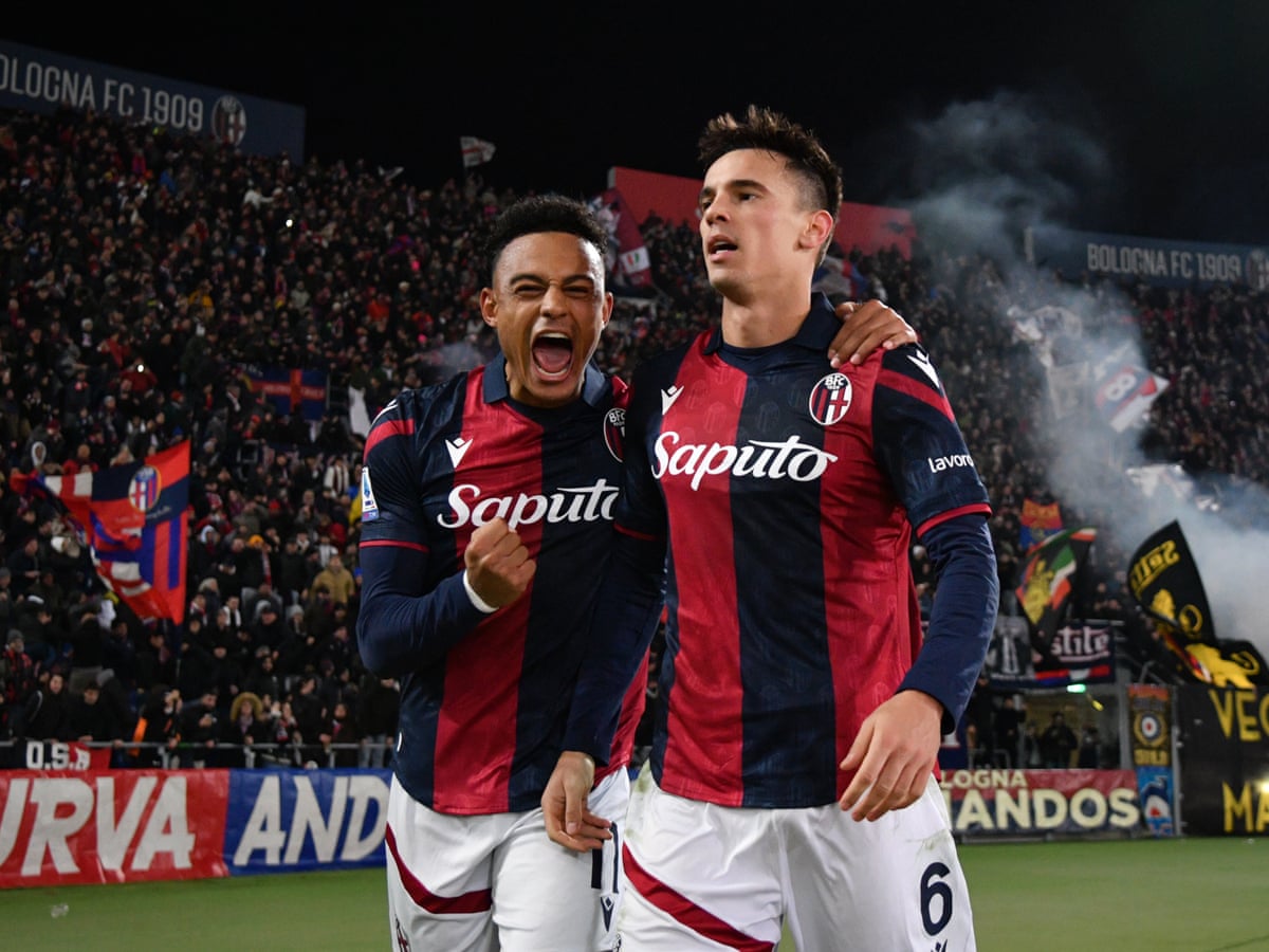 Victory over Roma is another little landmark in Bologna's Serie A ascent | Serie A | The Guardian