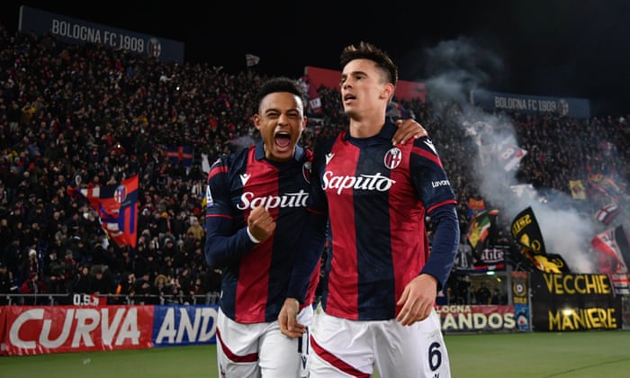 Victory over Roma is another little landmark in Bologna's Serie A ascent | Serie A | The Guardian victory-over-roma-is-another-little-landmark-in-bologna-s-serie-a-ascent-serie-a-the-guardian