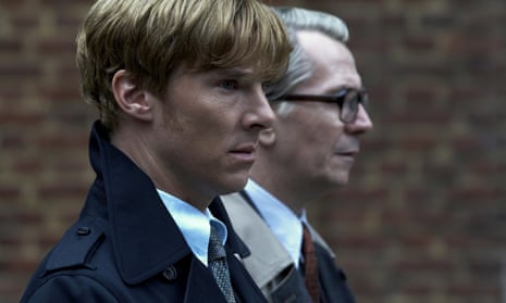 By George … Benedict Cumberbatch as Guillam and Gary Oldman as Smiley in Tinker Tailor Soldier Spy. Photograph: Allstar/Focus Features