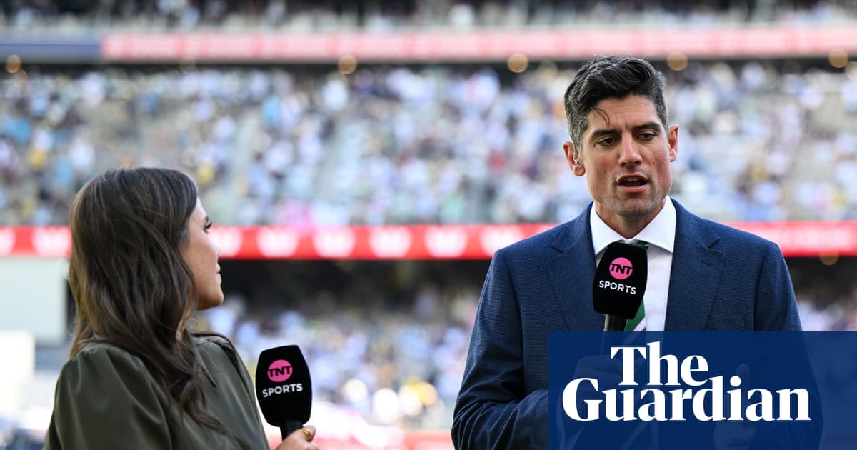 Alastair Cook and Becky Ives make best of TNT Sports’ shonky Ashes production | Barney Ronay