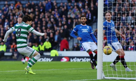 Celtic's Kyogo Furuhashi lands double to sink Rangers in League