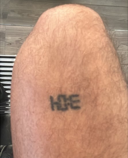 A matter of perspective … Tim’s Frank Ocean-inspired numerals.