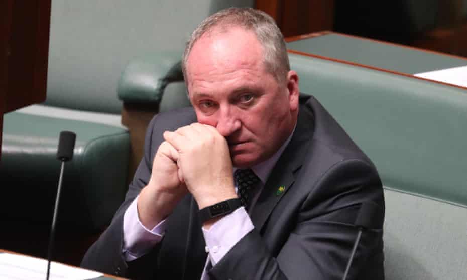 Barnaby Joyce in parliament