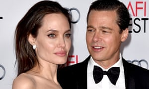 Angelina Jolie Pitt and Brad Pitt in 2015.