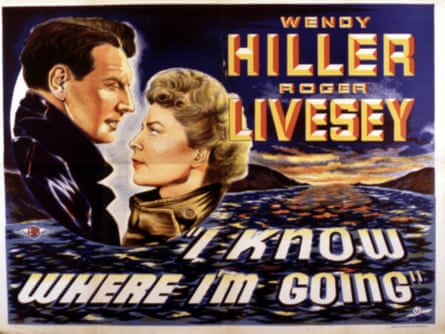 Stormy … the poster for Powell and Pressburger’s I Know Where I’m Going (1945).