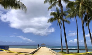 Waikiki Beach in Honolulu. Many locations are increasingly vulnerable to elevated high tides and stronger storms fueled by global heating.