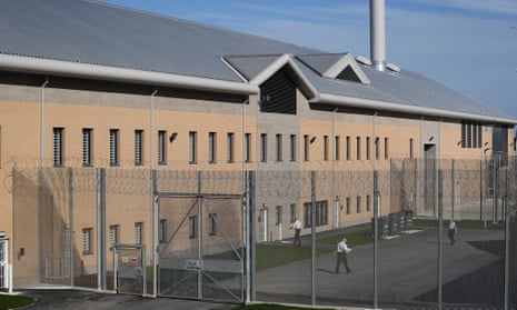 HMP Berwyn in Wales, where about 75 prison officers are reported to be either off work sick or self-isolating.