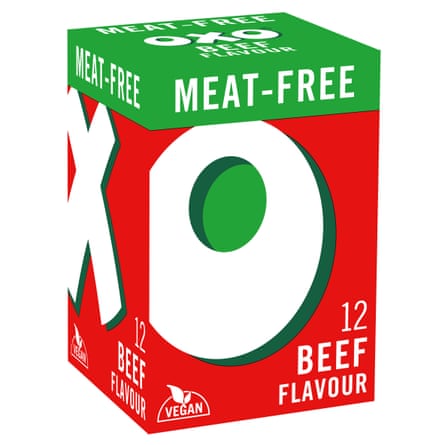 The meat-free beef-flavoured vegan Oxo stock cube.
