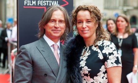 Robert Carlyle with his wife, Anastasia Shirley, at a Gala night.