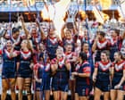 Sydney Roosters blow away Brisbane Broncos to claim third NRLW premiership