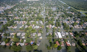 Flooding caused by Hurricane Harvey, southeast Texas 31 August 2017.