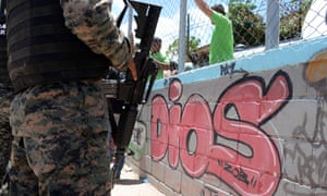 Security forces have carried out brutal raids in areas linked to gangs as part of the ‘iron fist’ approach to tackling the country’s turf war