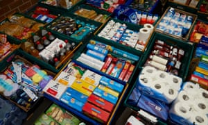 Food bank supplies