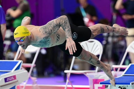 Kyle Chalmers of Australia competes