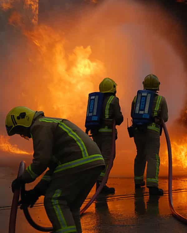 Firefighters in Scotland