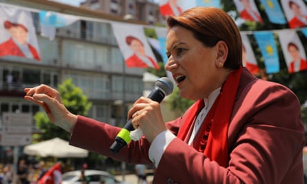 Meral Aksener, the leader of a new nationalist party in Turkey
