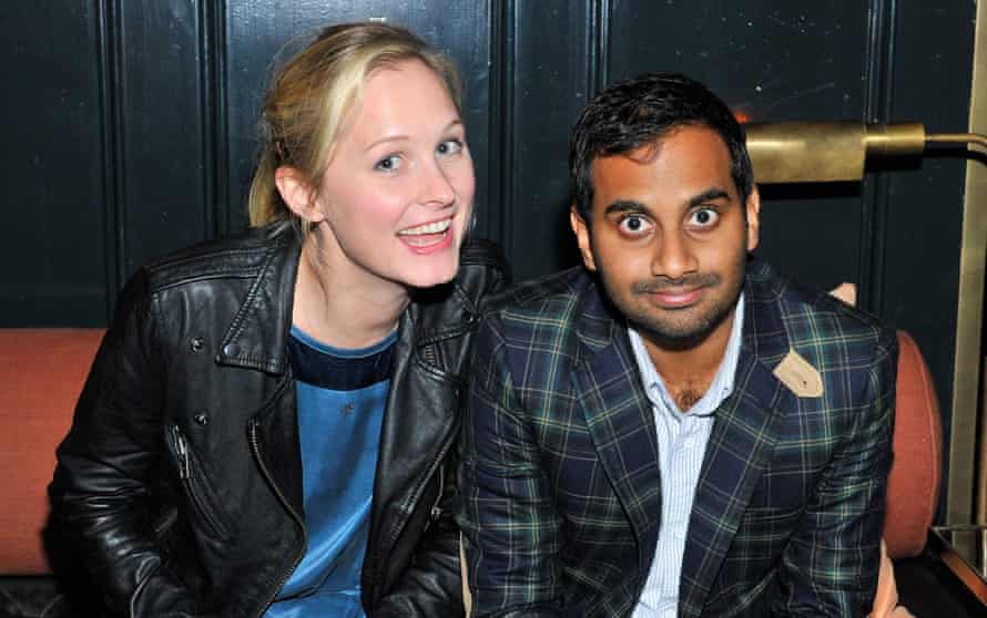 Aziz Ansari with his girlfriend the chef Courtney McBroom.