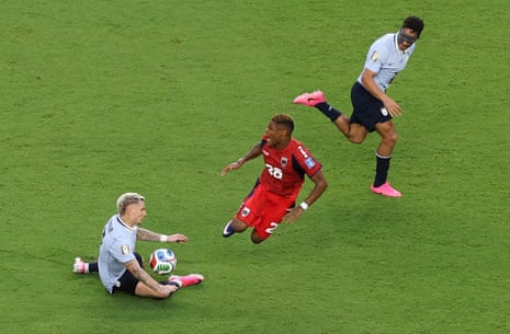Helio Varela is challenged by Uruguay’s Guillermo Varela.