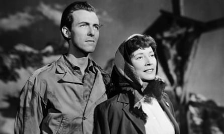 Valentina Cortese and Michael Denison in The Glass Mountain, 1948.