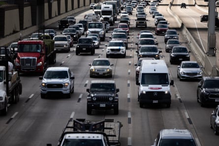 Cars driving on the highway