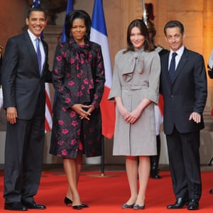Michelle Obama made motherhood a central part of her image, while Carla Bruni’s style owed something to Walt Disney.