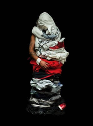 Vestido excessivo: as pessoas vestem todas as suas roupas - em fotos