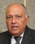 Cop27 president Sameh Shoukry