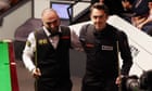 Ronnie O'Sullivan rockets past Hossein Vafaei at Crucible with session to spare
