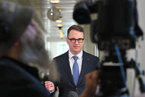 Liberal senator Andrew Bragg speaks to media
