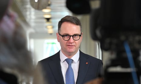 Senator Andrew Bragg at Parliament House, Canberra
