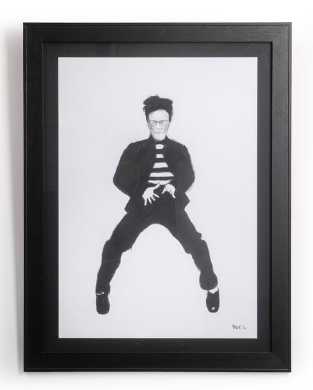 A self-portrait.