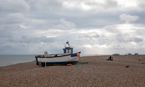 A boat on a beach