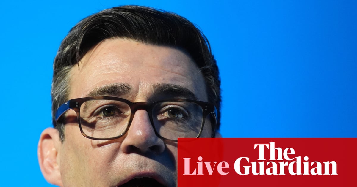 Burnham says Labour should listen to Angela Rayner after she warns party ‘running out of time’ to deliver change – UK politics live