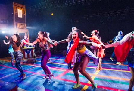 A scene from In The Heights by Lin-Manuel Miranda at King’s Cross theatre.
