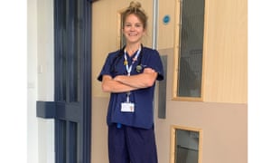 Davis is helping save lives on the Covid-19 ward at Stepping Hill hospital