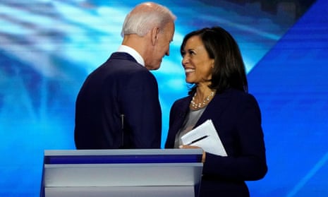 Senator Kamala Harris, who stood against Joe Biden in the race to be the Democratic candidate, is now favourite to be his running mate