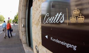 A Coutts bank in Zurich