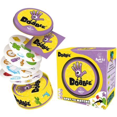 Dobble card game.
