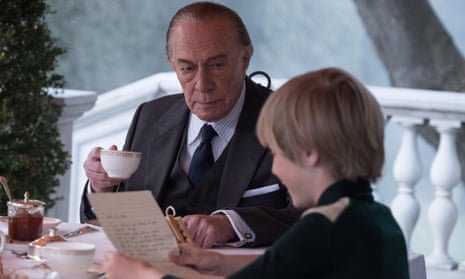 ‘Glittery-eyed grandfatherly mischief’ ... Christopher Plummer in All the Money in the World.