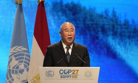 Xie Zhenhua, China's special envoy for climate.