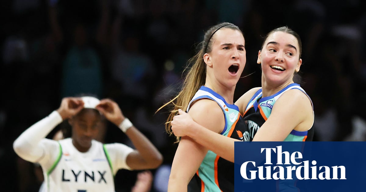 WNBA playoffs: No 8 Liberty spring historic upset to take down No 1 seed Lynx
