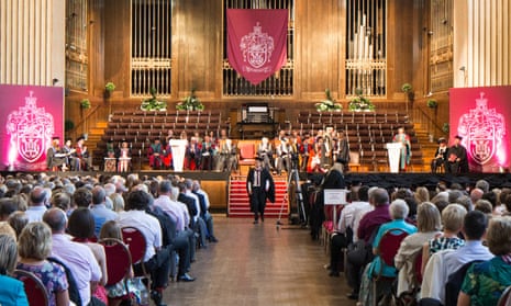 Swansea University graduation ceremony