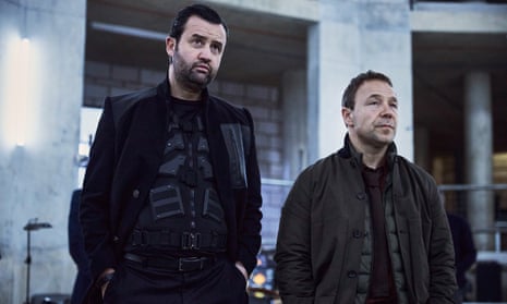 Double trouble … Daniel Mays and Stephen Graham in Code 404.